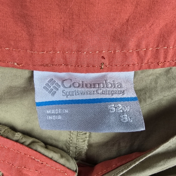 COLUMBIA Modern Classic Casual‎ 7" Inseam Shorts Tan Mens Plus Size 52W - Picture 5 of 11